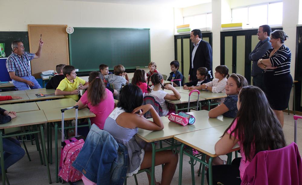 Cerca de 1.300 alumnos de Infantil y Primaria regresan con normalidad a las aulas en los colegios criptanenses