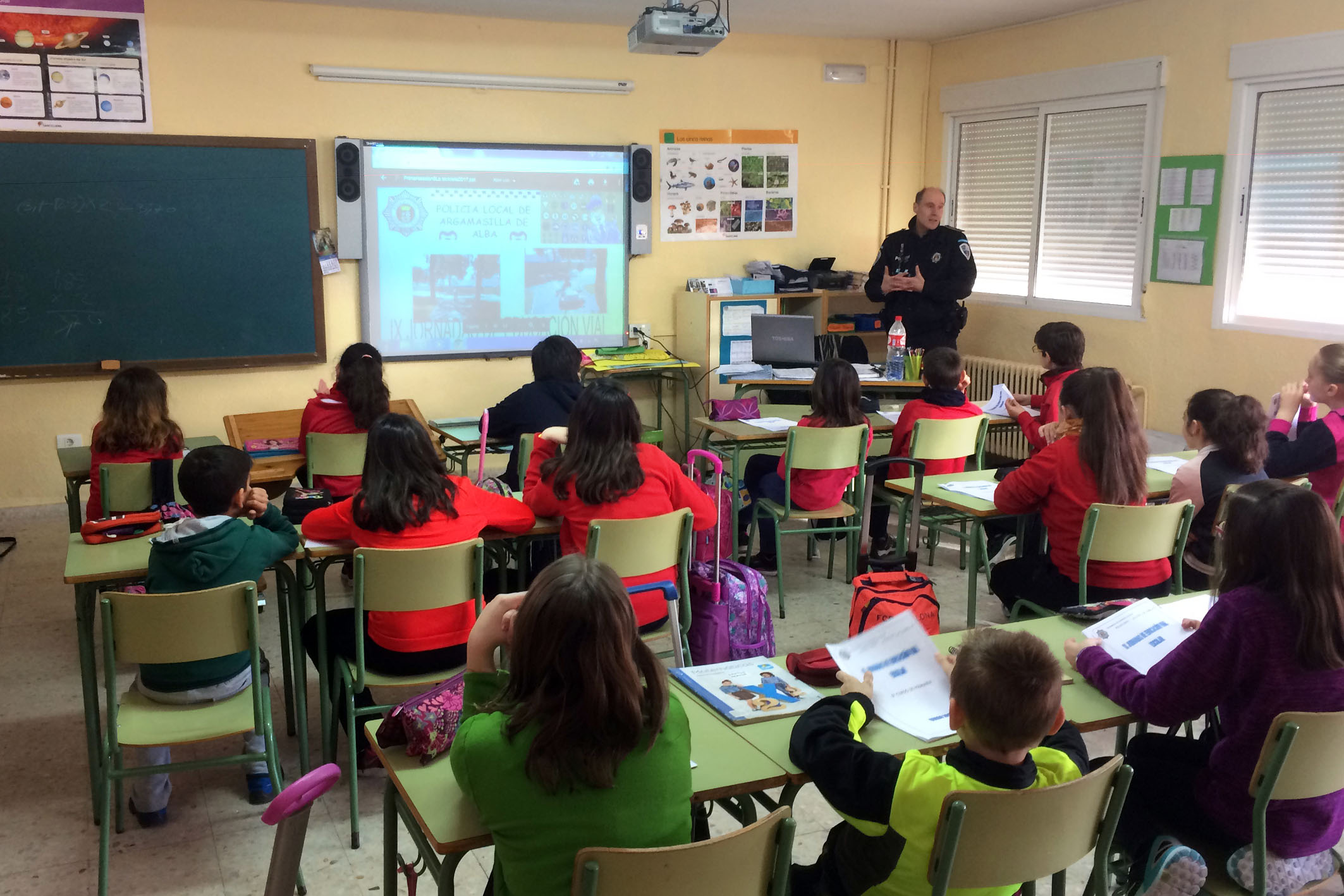 Comienzan las IX Jornadas de Educación Vial Escolar de Argamasilla de Alba