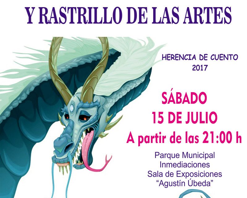 Este sábado tendrá lugar en el Parque Municipal de Herencia el 14º Maratón de Cuentos y Rastrillo de las Artes