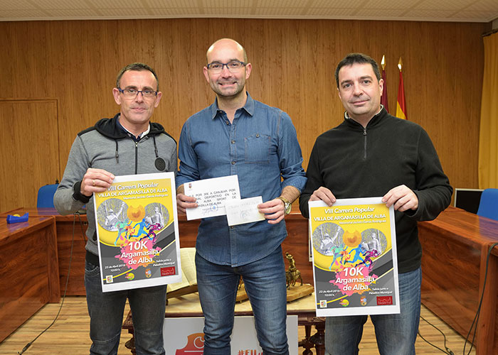 José Alfonso Herrera gana el concurso de carteles de la VIII Carrera Popular Villa de Argamasilla de Alba