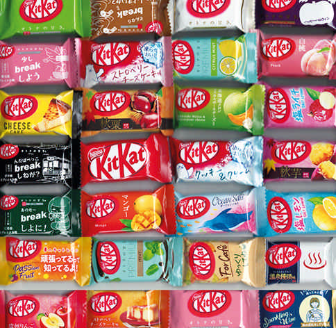 Japón tiene más de 200 sabores de Kit Kat