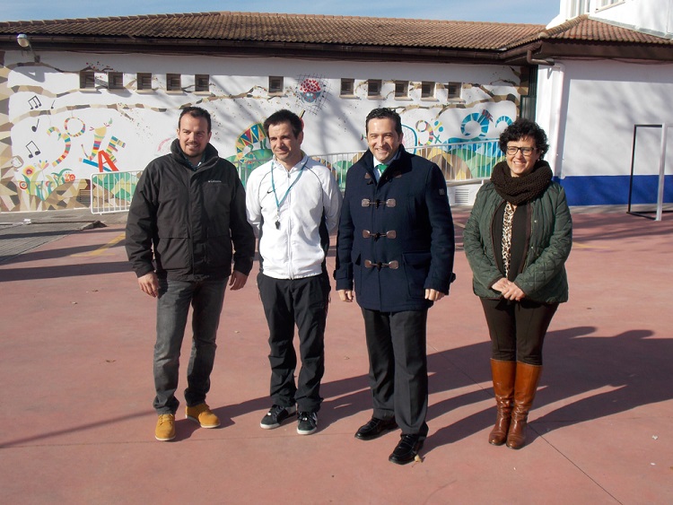 Lucas-Torres colaborará para la puesta en marcha del proyecto del comedor escolar en el Virgen de la Paz