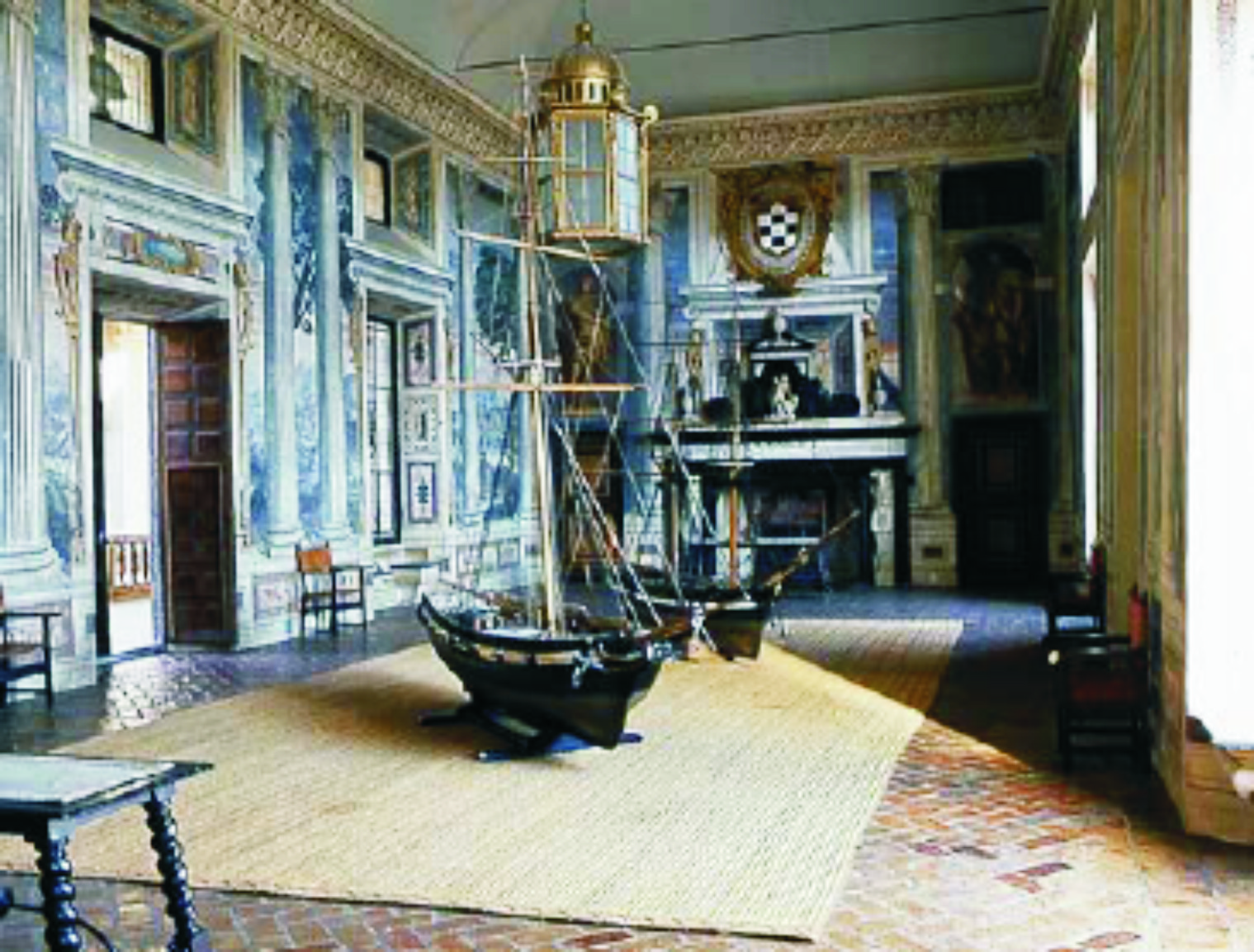 Palacio del Marqués de Santa Cruz, interior