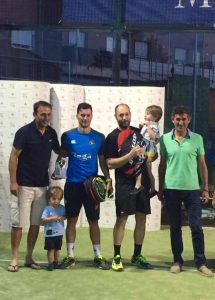 Campeones del Torneo Autotrak de Pádel