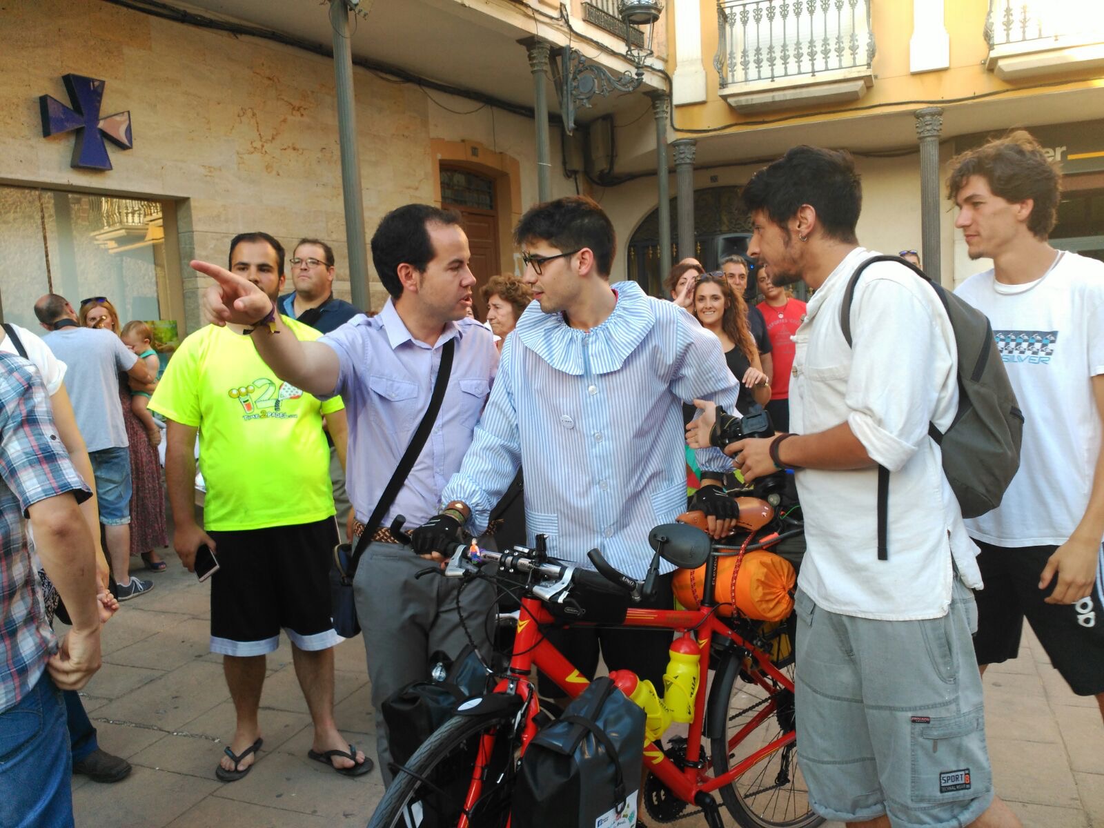 Aventura en bicicleta del Perlé de Herencia