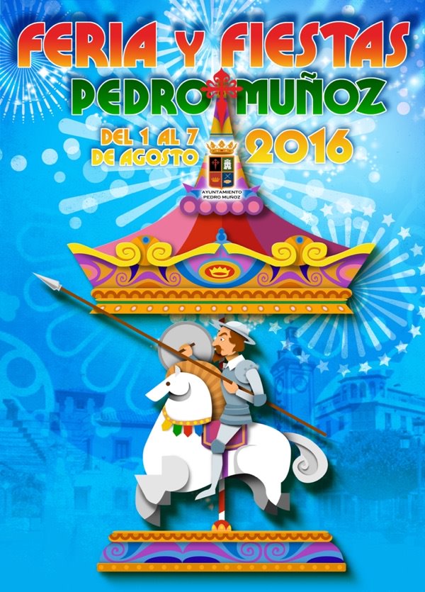 Cartel Feria de Pedro Muñoz 2016