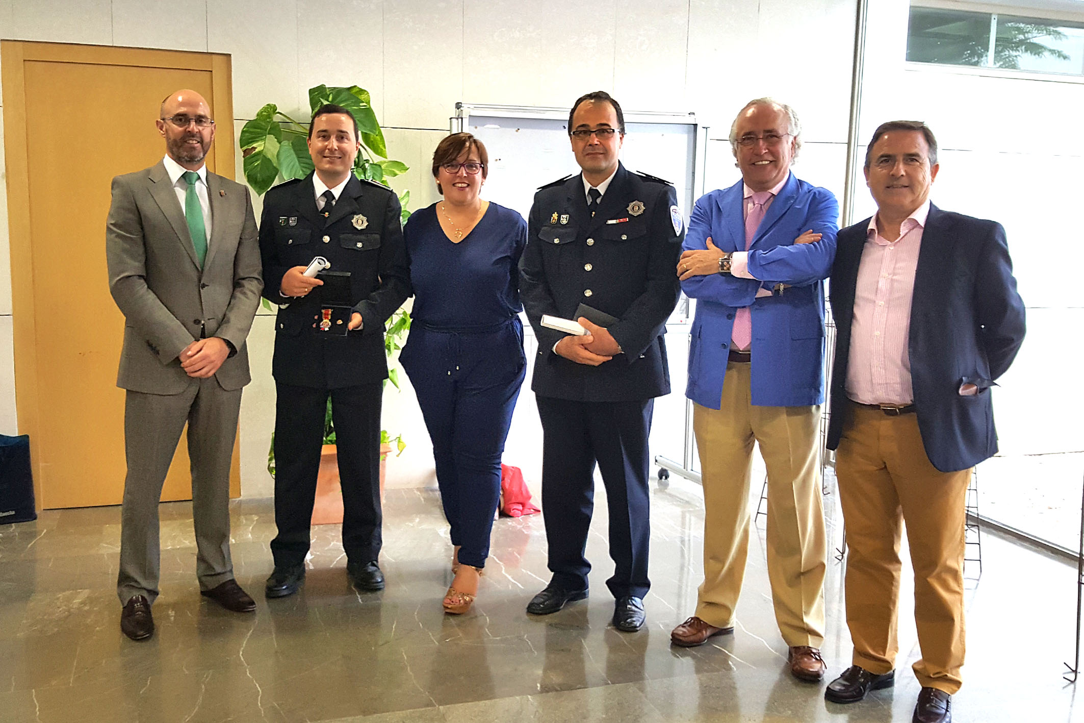 Alberto Carretón y Héctor Muñoz condecorados con la medalla de Protección Civil de Castilla-La Mancha