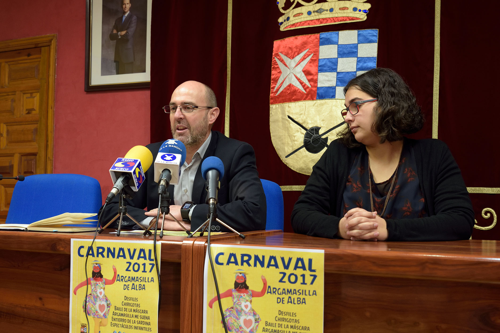 Todo preparado en Argamasilla de Alba para la celebración del Carnaval 2017
