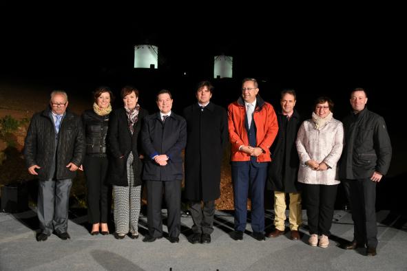 El Gobierno regional instalará iluminación artística en todos los molinos de viento de Castilla-La Mancha como reclamo turístico