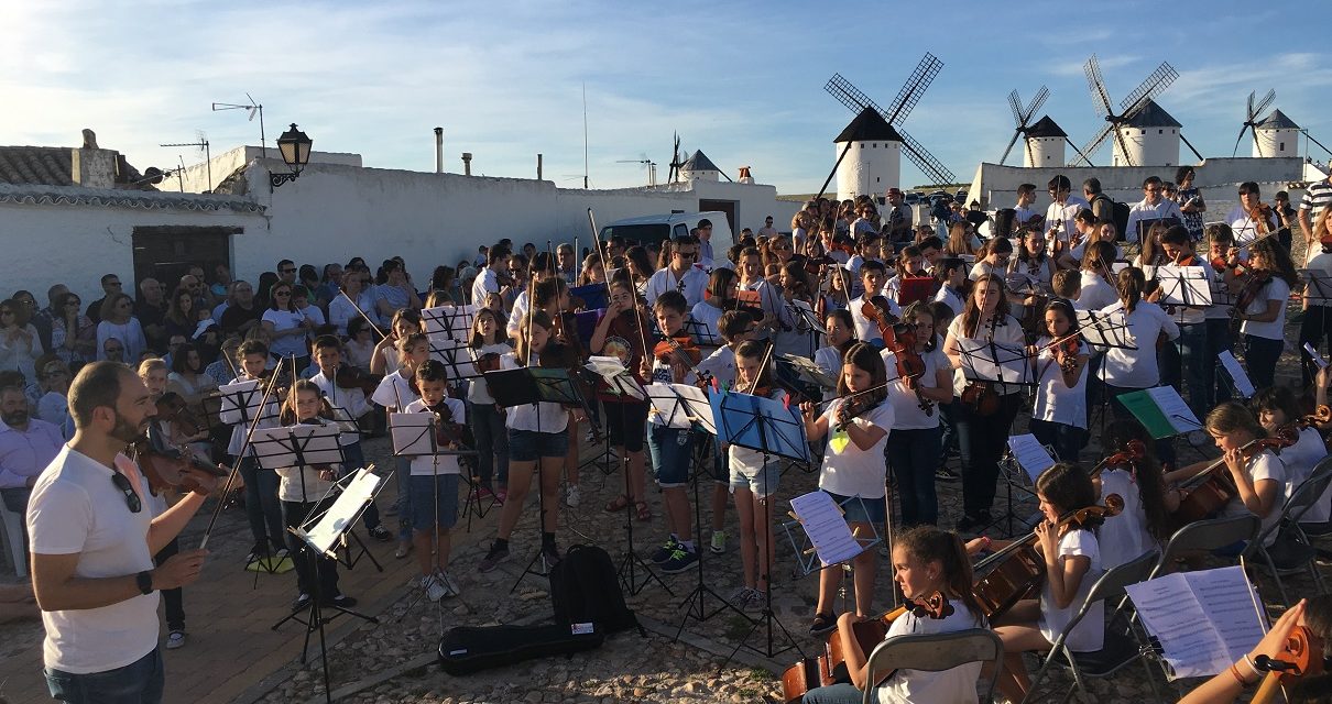 130 músicos de toda España se dan cita en Campo de Criptana para participar en el I Quixote Strings