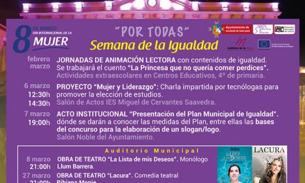 Semana de la Igualdad. Alcázar presenta el Plan Municipal de Igualdad