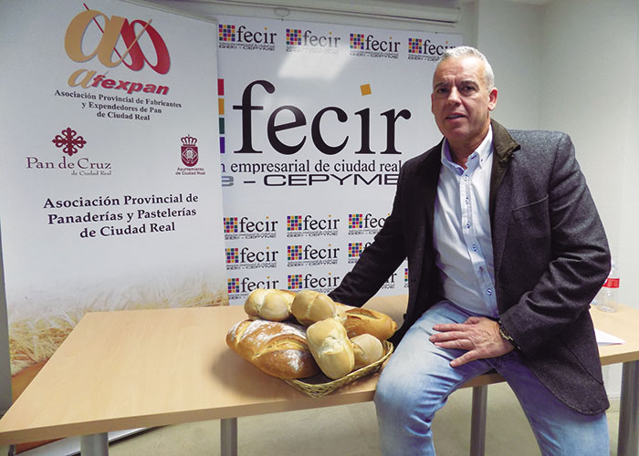 Rafael Lorca Ruiz, presidente de la Asociación de Fabricantes y Expendedores de Pan y Pastelería de Ciudad Real