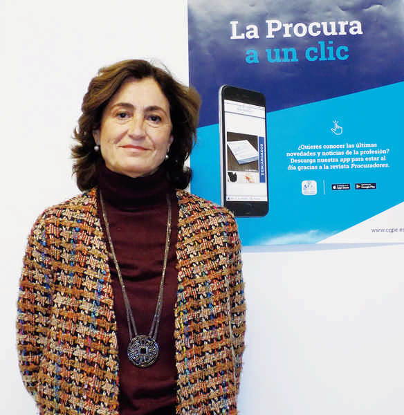 Ana Julia Sanz Tejedor, decana del Ilustre colegio de procuradores de Ciudad Real