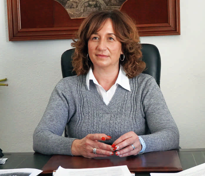 María José Moreno Sánchez, presidenta de la Cooperativa Cristo de la Vega (Bodegas Crisve)