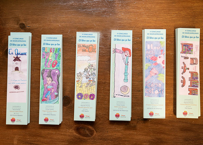 La Biblioteca Municipal entregó los premios del Concurso de Marcapáginas “El libro que yo leo”