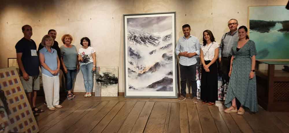 ‘Niebla en las montañas’, obra ganadora del XL Certamen Nacional de Pintura ‘Villa de Campo de Criptana’