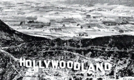 El cartel de Hollywood era originalmente “Hollywoodland”