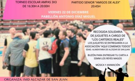 Alcázar de San Juan recordará este viernes a Alex Beamud con un torneo de baloncesto con su nombre