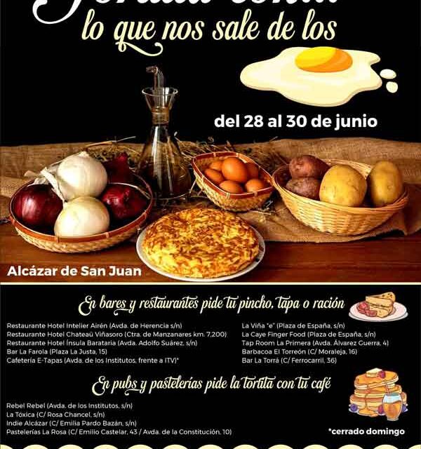 ASECEM anuncia el regreso de las Jornadas de la Tortilla del 28 al 30 de junio