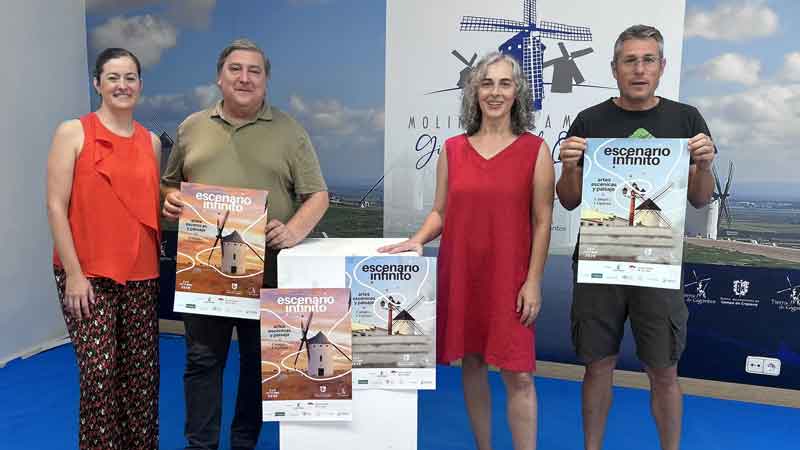 Campo de Criptana une patrimonio y artes escénicas en la IV edición de ‘Escenario Infinito’