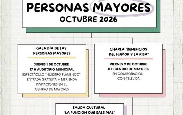 Herencia dedica el mes de octubre a las personas mayores con una programación cultural y de envejecimiento activo